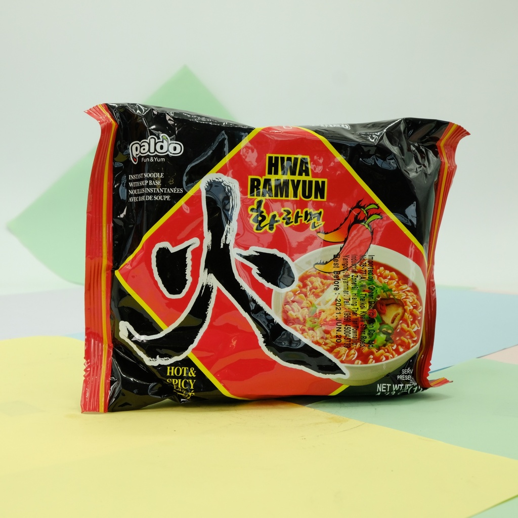 Paldo HWA RAMYUN Instant Noodle With Soup Base 120g
